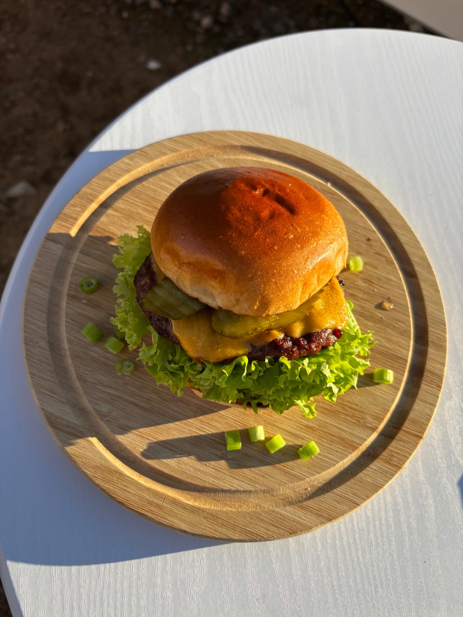 Leckerer Burger vom MC.Schlemmertreff